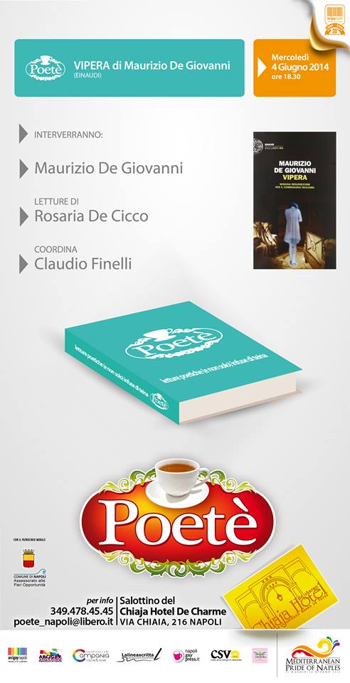 Poetè – Vipera di Maurizio De Giovanni – 4 giugno