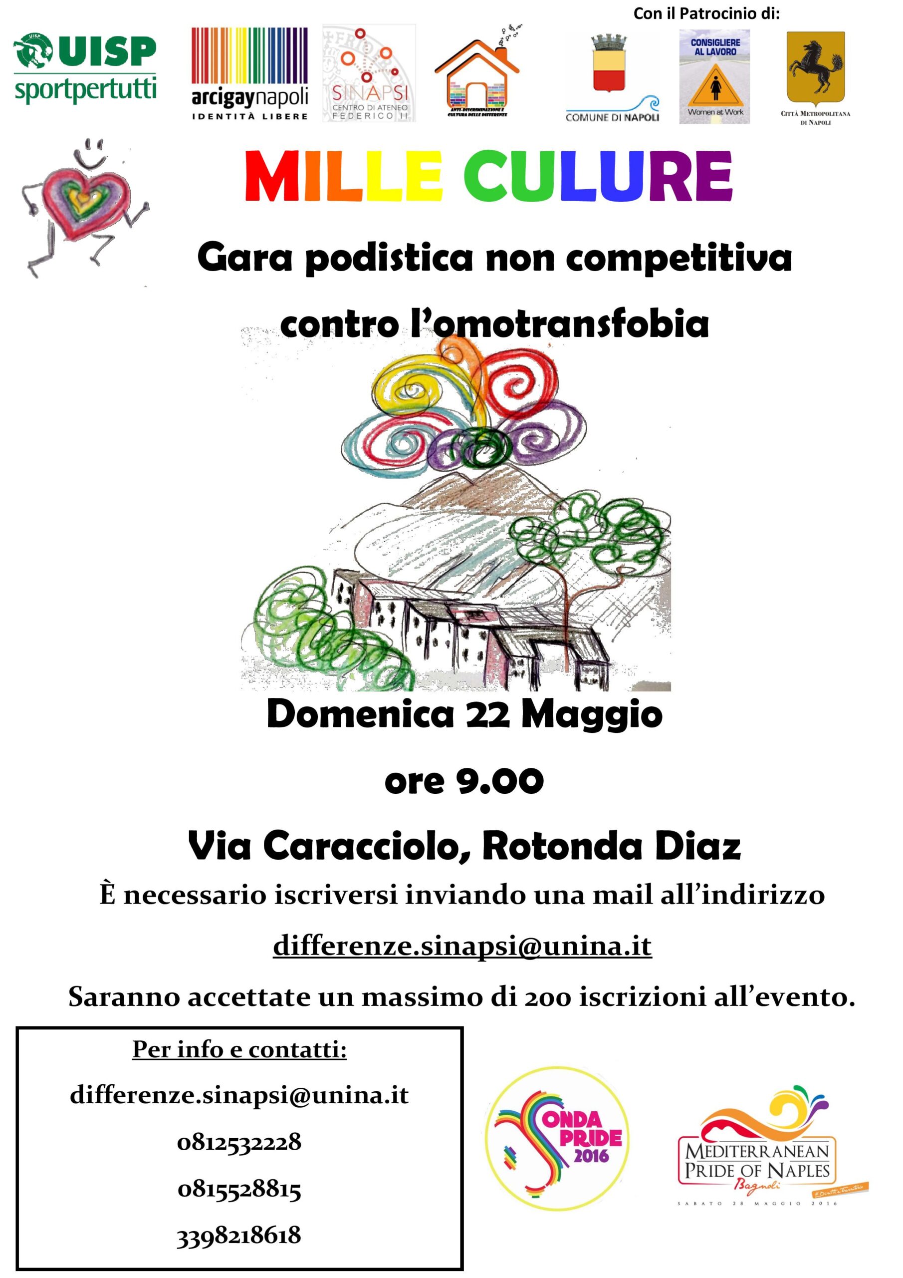 22 Maggio – Gara Podistica contro l’omofobia