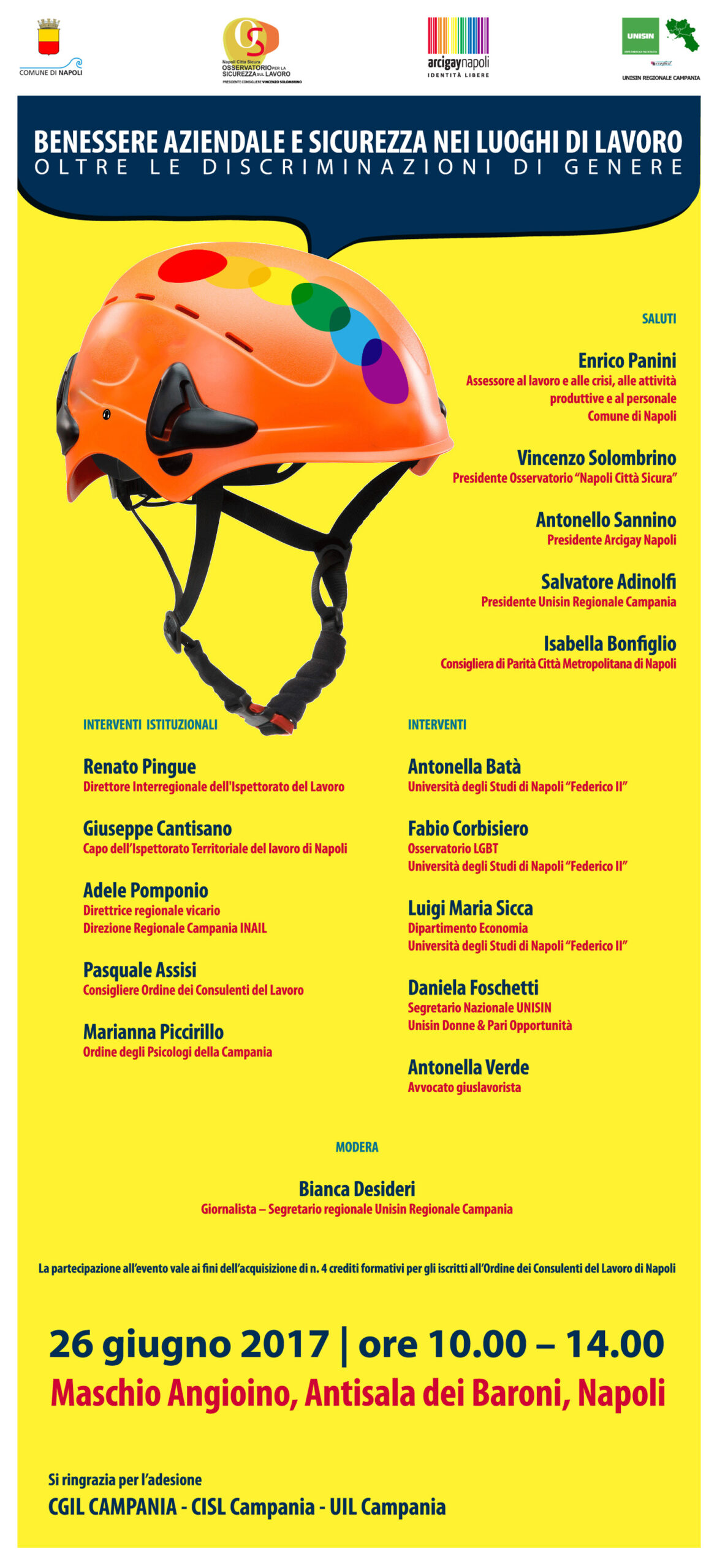 26 Giugno – Benessere aziendale e sicurezza nei luoghi di lavoro