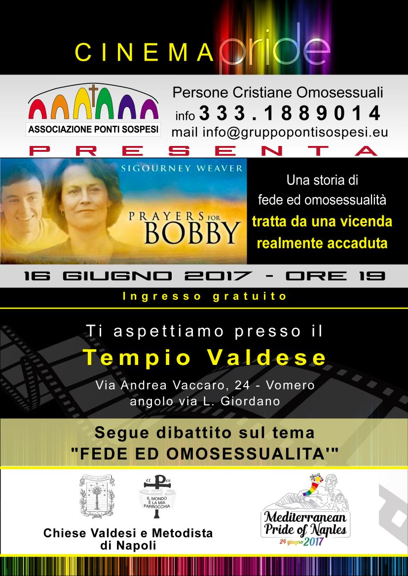 16 Giugno – Prayers For Bobby Film e Dibattito