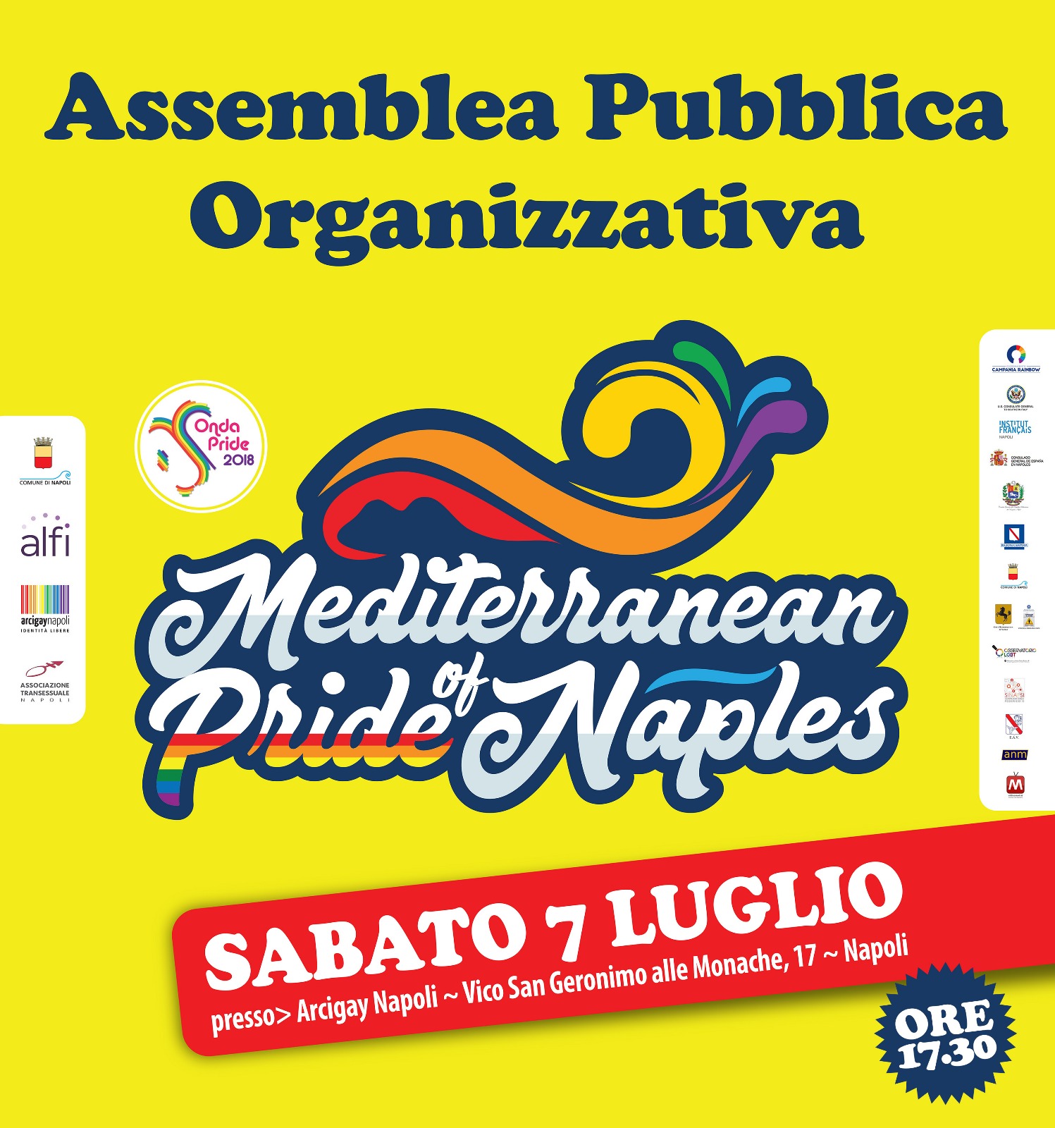 7 Luglio – Assemblea Pubblica Organizzativa