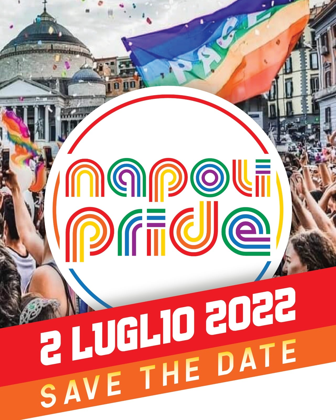 7 MAGGIO, ORE 18:00. ASSEMBLEA PUBBLICA NAPOLI PRIDE 22